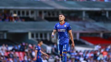 during the game Cruz Azul vs Queretaro, corresponding to Round 09 of the Torneo Apertura 2023 of the Liga BBVA MX, at Azteca Stadium, on September 24, 2023.
<br><br>
durante el partido Cruz Azul vs Queretaro, correspondiente a la Jornada 09 del Torneo Apertura 2023 de la Liga BBVA MX, en el Estadio Azteca, el 24 de Septiembre de 2023.