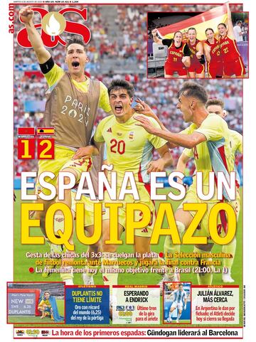 Las portadas de AS de agosto