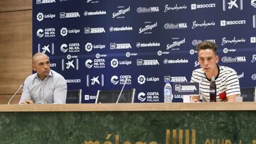 Manolo Gaspar durante la presentaci&oacute;n de Paulino