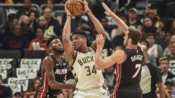Los Sixers brillan y los Heat le remontan 21 puntos a los Bucks