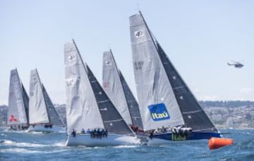 El viento (más de 25 nudos con ráfagas de 28), y el mar (mucha ola) fueron los protagonistas de la jornada final