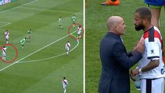 La discusión de los atacantes del Rayo que frenó el DT