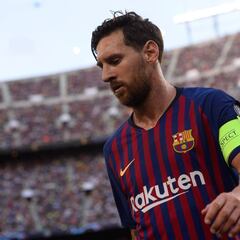 Messi, el segundo con más partidos en la historia del Barça