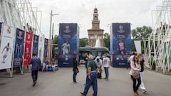 Champions League fever growing in the city of Milan