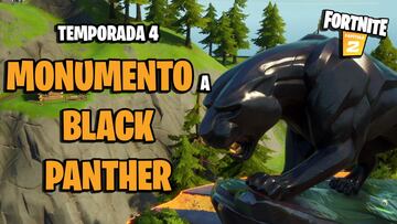 Fortnite: Black Panther recibe un monumento dentro del juego