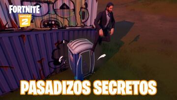 Desafío de Fortnite: ¿dónde encontrar pasadizos secretos?