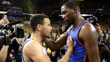 Los Warriors a Kevin Durant: "Curry y el resto te necesitamos"