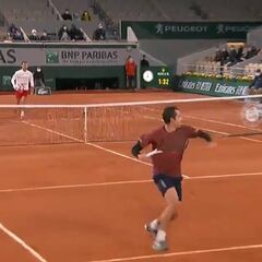 El magnífico punto de Daniel Galán contra Novak Djokovic