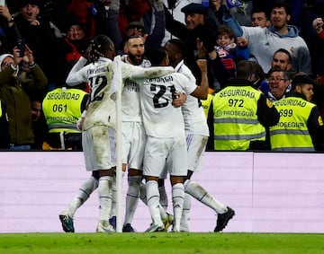 Celebración de un gol.