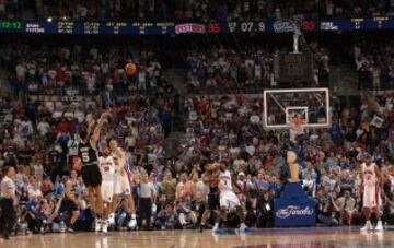 Final 2005, San Antonio Spurs vs Detroit Pistons (4-3). 
Robert Horry. 