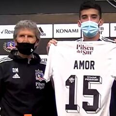 Amor cuenta el rol de Rubio y Galdames en su decisión de fichar por Colo Colo