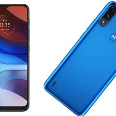 El smartphone Motorola e7i power favorito de Amazon México