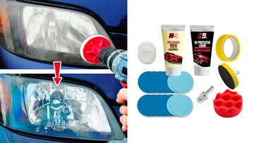 Kit reparador de faros.