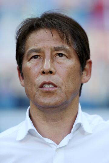 Akira Nishino, seleccionador de Japón.