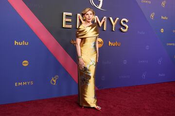 Christine Baranski durante la alfombra roja de los premios Emmys 2024 celebrados en el teatro Peacock de Los Ángeles.