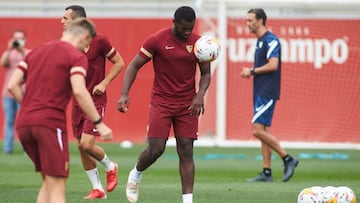 Joris Cragnon, durante su etapa en el Sevilla.