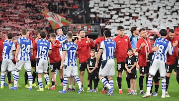 01/02/26 PARTIDO PRIMERA DIVISION JORNADA 22
ATHLETIC BILBAO - REAL SOCIEDAD
FORMACION EQUIPO SALUDO FAIR PLAY