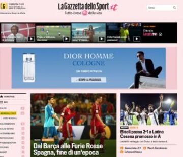 Portadas de la prensa extranjera