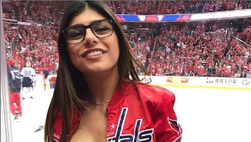 Mia Khalifa se opera el pecho tras su accidente con un disco de hockey