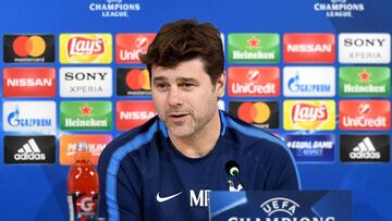 Mauricio Pochettino, entrenador del Tottenham, en la previa ante la Juventus.