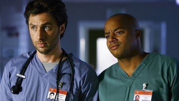 JD y Turk de Scrubs