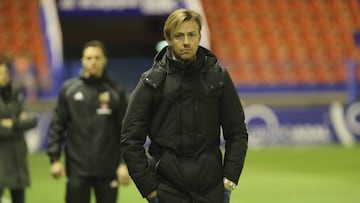 Guti, entrenador del Almería.