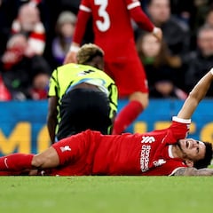 Luis Díaz, entre lágrimas tras salir del Liverpool - Arsenal