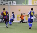 El Barcelona se lleva por la mínima el derbi del Indoor