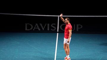 Copa Davis Málaga 2024.
Eliminatoria España-Holanda.
Homenaje a Rafa Nadal.