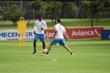 Bogotá recibe a la Selección antes de su viaje a Ecuador