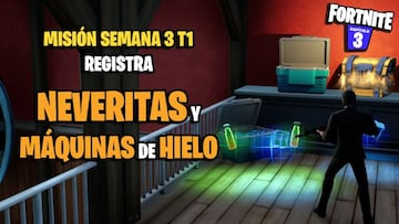 &iquest;D&oacute;nde encontrar neveritas y m&aacute;quinas de hielo en Fortnite? Todas las ubicaciones