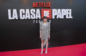 MADRID, SPAIN - JULY 11: Angy Fernandez attends the red carpet of 'La Casa De Papel' 3rd Season by Netflix on July 11, 2019 in Madrid, Spain. (Photo by Pablo Cuadra/Getty Images)