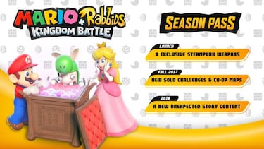 Mario + Rabbids Kingdom Battle presenta su Season Pass