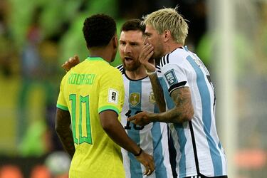 Messi-Vinicius, pasado contra futuro