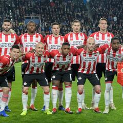 PSV-Barcelona en imágenes