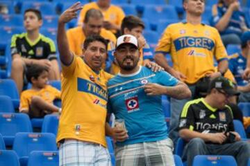 Las mejores postales del Tigres vs Cruz Azul desde el Volcán
