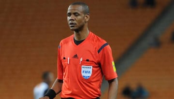 Janny Sikawze will referee the game today at the International Stadium Yokohama