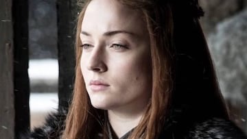 Sophie Turner tuvo que recurrir a pelucas para rodar Juego de Tronos.