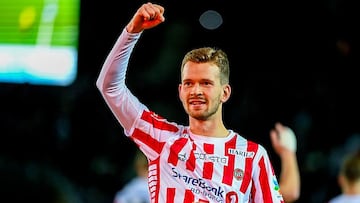 Vegard Erlien, a punto de convertirse en nuevo jugador del Real Valladolid.