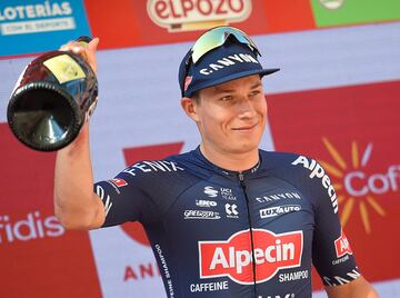 Jasper Philipsen, vencedor de la segunda etapa de La Vuelta a España 2021. 