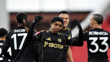 Soccer Football - FA Cup - Fourth Round - Stoke City v Fulham - bet365 Stadium, Stoke-on-Trent, Britain - February 15, 2026 Fulham's Kevin reacts REUTERS/Peter Powell