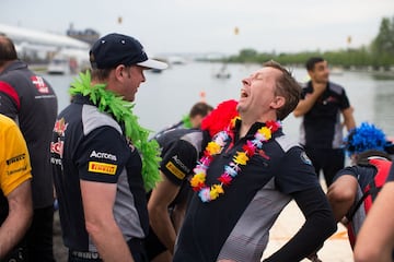 La carrera de balsas en Montreal entre equipos de F1