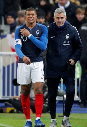 Lesión de Kylyan Mbappé.