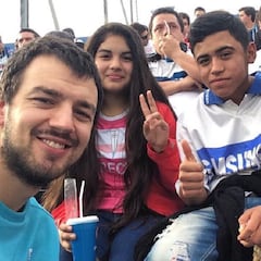 Vodanovic, un alcalde fanático: "Me retan, pero en mi calendario bloqueo los partidos de la UC"