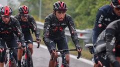 Egan Bernal en la etapa 4 del Giro de Italia 2021