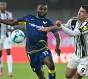 Una Juventus cansada se detuvo en Verona