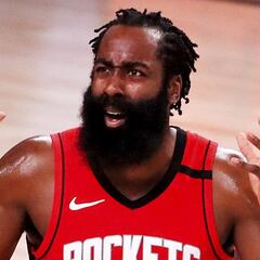 Tensión en Houston: Harden le tira un pelotazo a un rookie