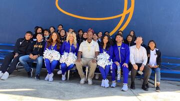 Todd Lyght, leyenda de los Rams, visit車 la organizaci車n Christel House en M谷xico