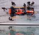 McLaren recupera su estatus en los test con los Pirelli de 2018
