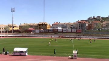 Es cosa de familia: el hermano de Mayoral se destapa con un gol desde el centro del campo